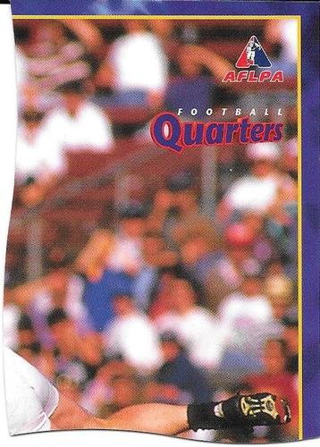 1995 Bewick Enterprises AFLPA Football Quarters #23 Andrew McKay Back